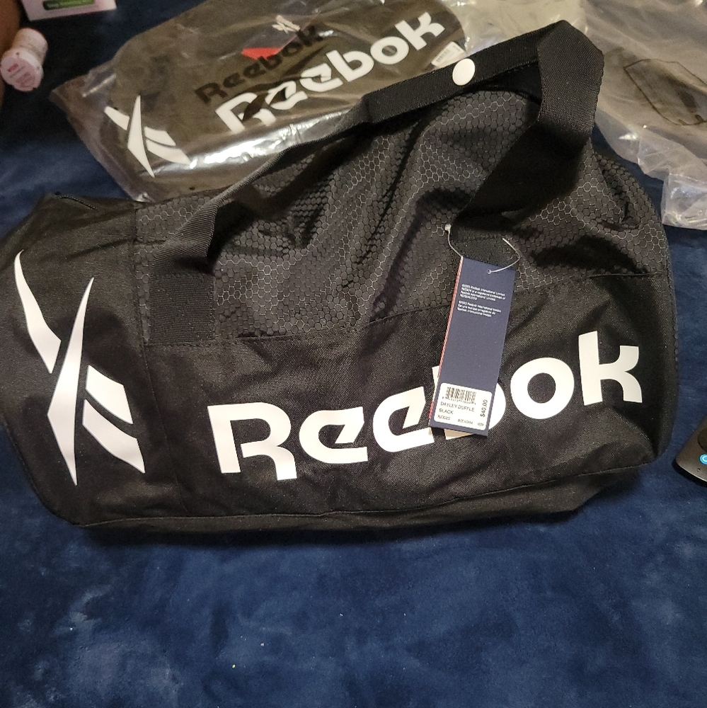 Reebok Black Men's Duffel Bag